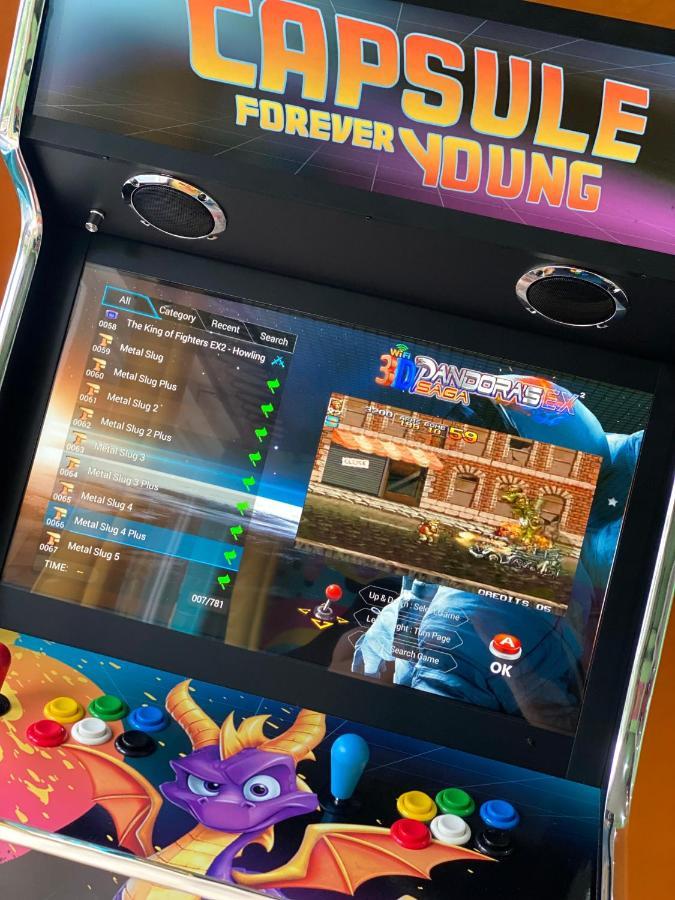 Capsule Forever Young - Jacuzzi - Sauna - Billard - Arcade De Jeux - Netflix & Home Cinema - Ping Pong Hastiere-par-dela Eksteriør bilde